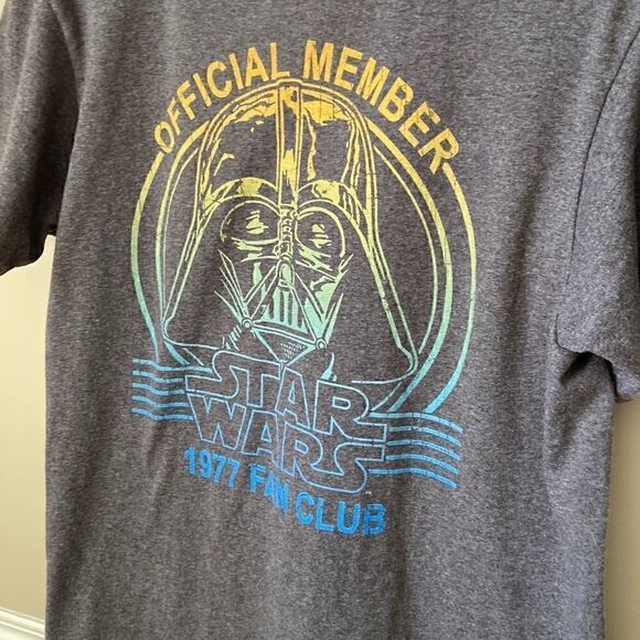 𝅺STAR Wars | Official Member Star Wars 1977 Fan Club Tshirt - Size Medium - Picture 1 of 8